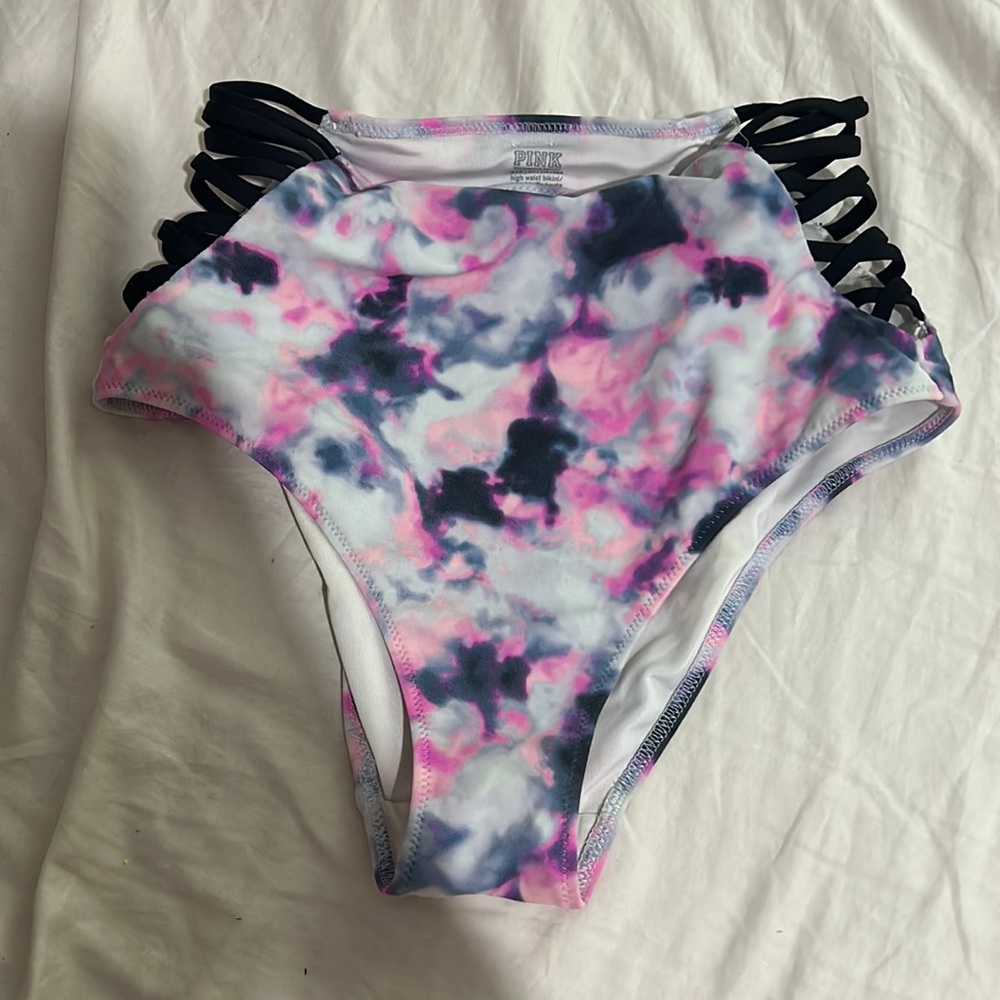 2 high rise small name brand bathing suit bottoms